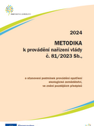 Metodika k provádění nařízení vlády č. 81/2023 Sb., platná pro rok 2024