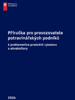 Příručka pro provozovatele potravinářských podniků k problematice produktů rybolovu a akvakultury (2026)