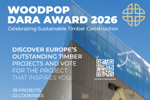 Hlasujte pro vítěze Ceny veřejnosti WoodPoP Dara Award 2026