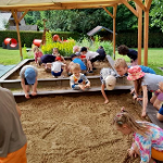 Vybavení zahrady v MŠ v Kostelci u Křížků