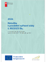 Metodika k provádění  nařízení vlády č. 80/2023 Sb., platná pro rok 2026