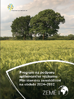 Program na podporu aplikovaného výzkumu Ministerstva zemědělství na období 2024–2032 