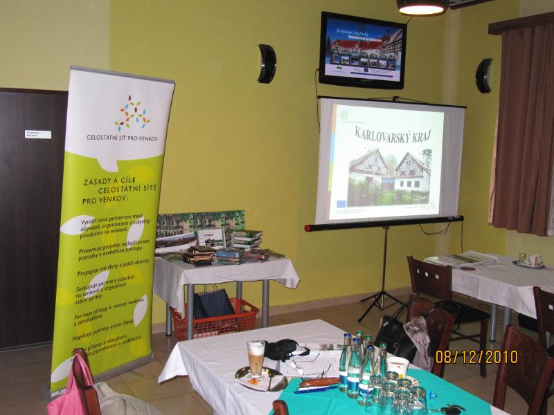 Pracovní setkání v Březové u Sokolova