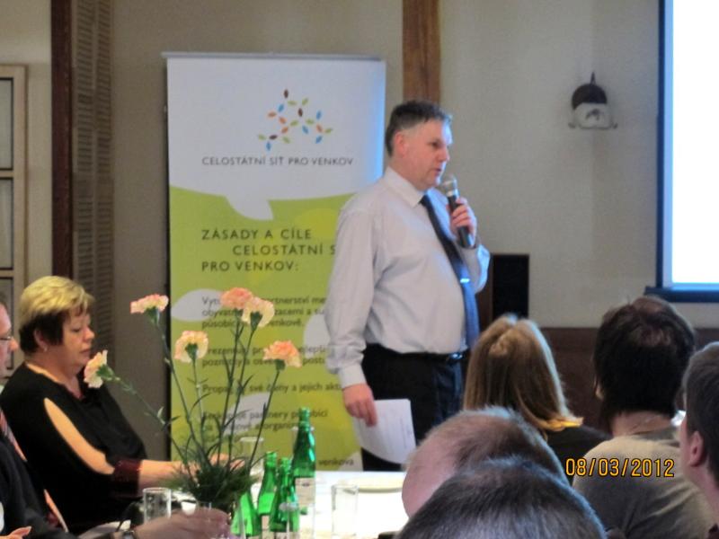 Mgr. Eduard Kavala, předseda Spolku pro obnovu venkova ČR