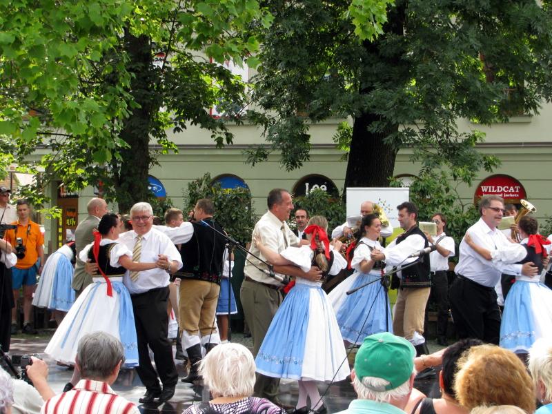 Mezinárodní folklorní dožínky v Šumperku