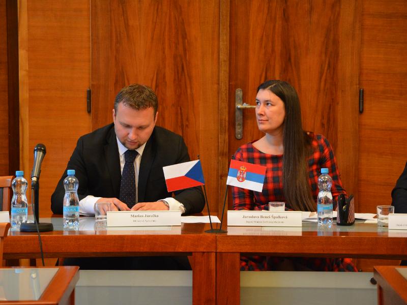Jednání srbských a českých podnikatelů o prohloubení obchodní spolupráce