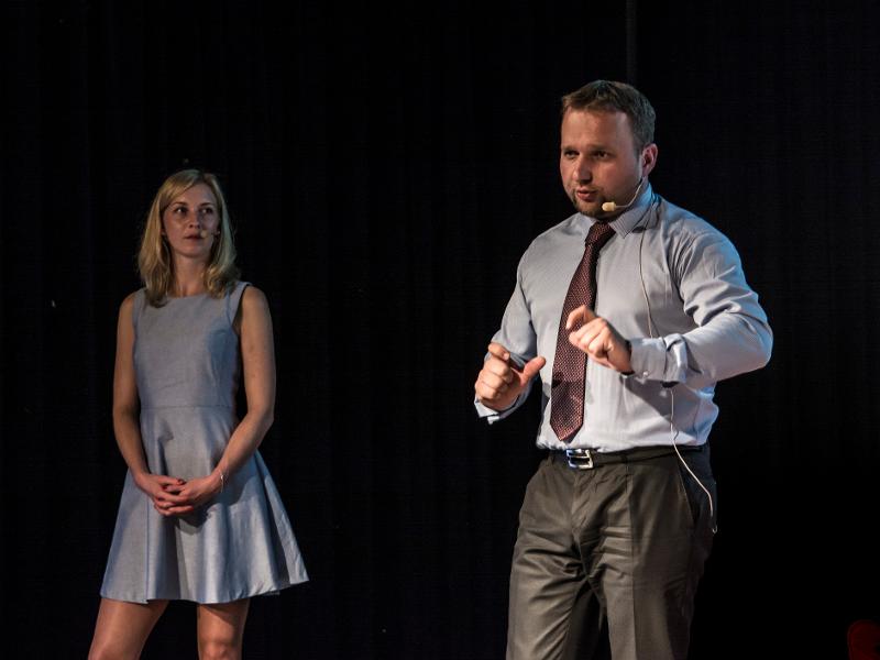Ministr zemědělství Marian Jurečka na Roadshow v Plzni