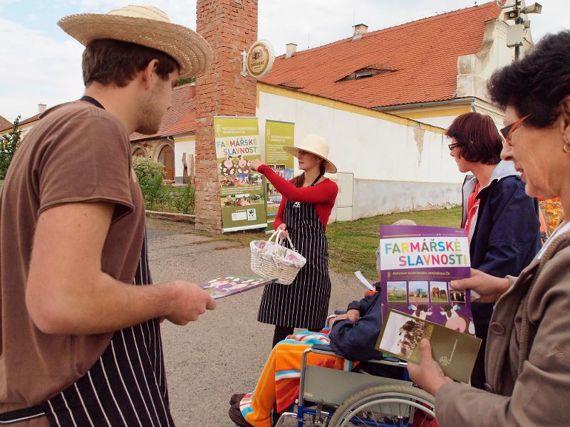 Farmářské slavnosti na statku v Židovicích
