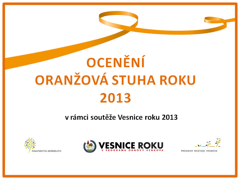 Celostátní kolo hodnocení Oranžové stuhy 2013