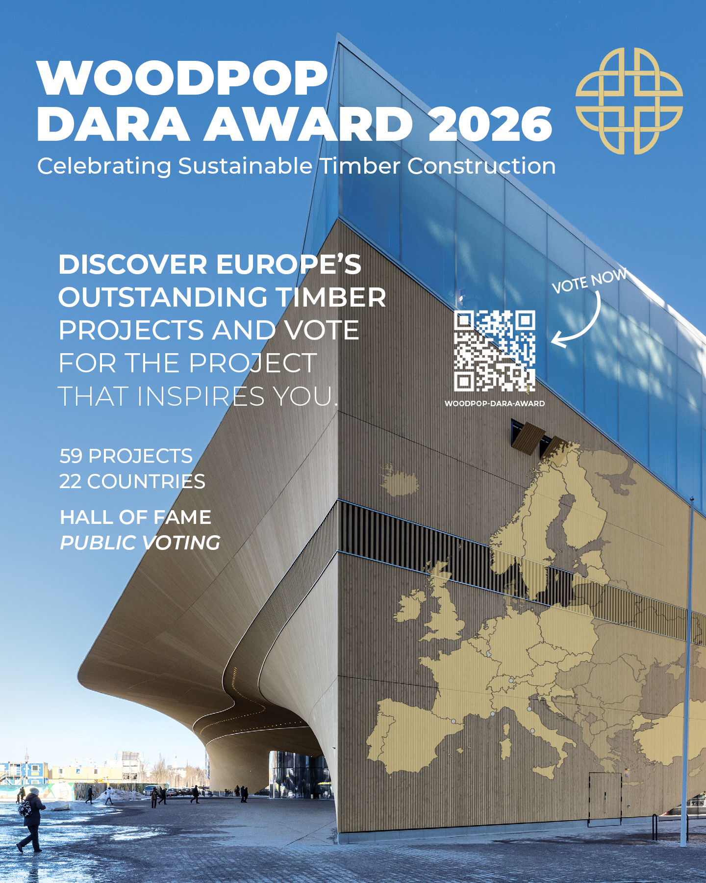 Hlasujte pro vítěze Ceny veřejnosti WoodPoP Dara Award 2026