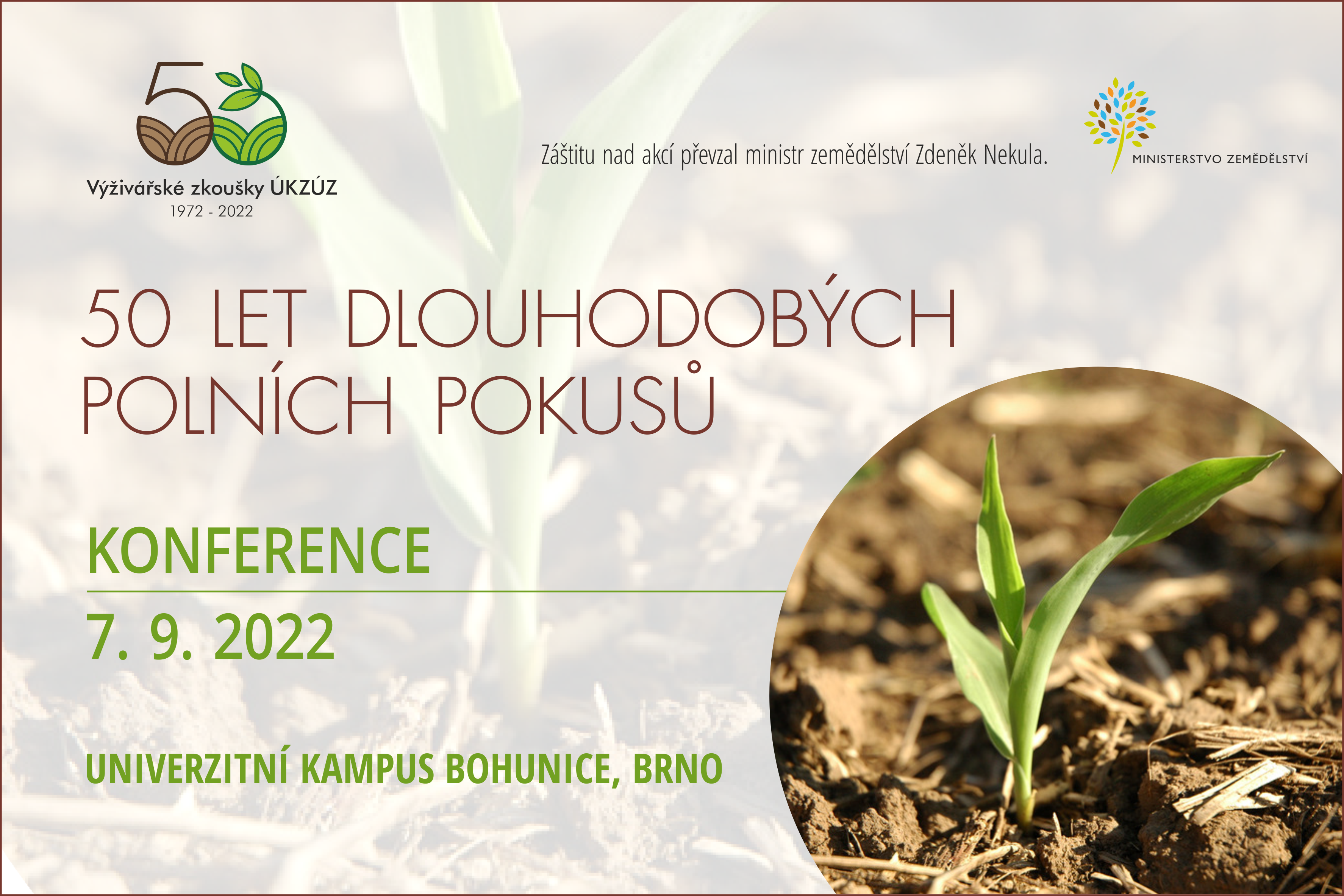 Konference 50 let polních pokusů